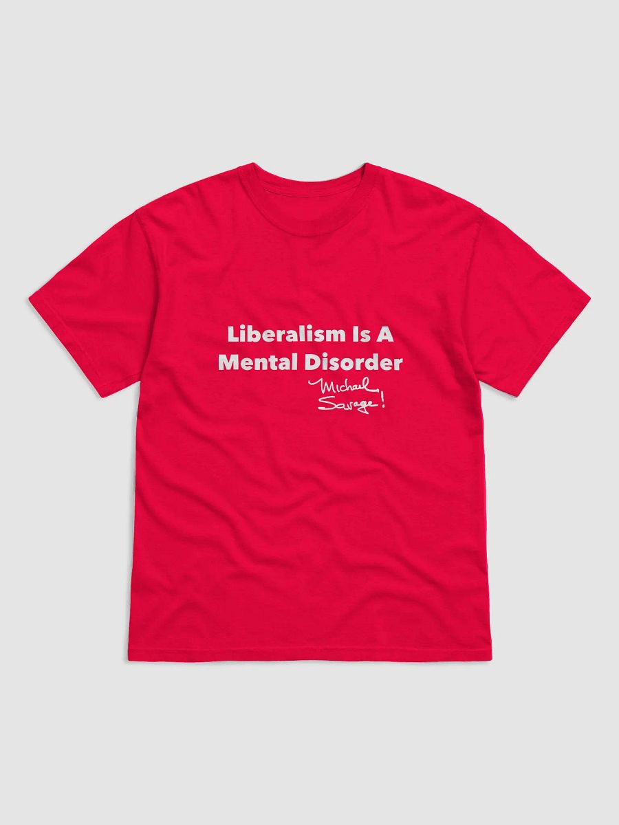 Liberalism Is A Mental Disorder Shirt (Red) product image (1)