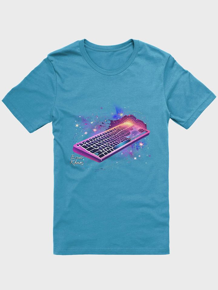 Galactic Keyboard Canvas Tee product image (1)