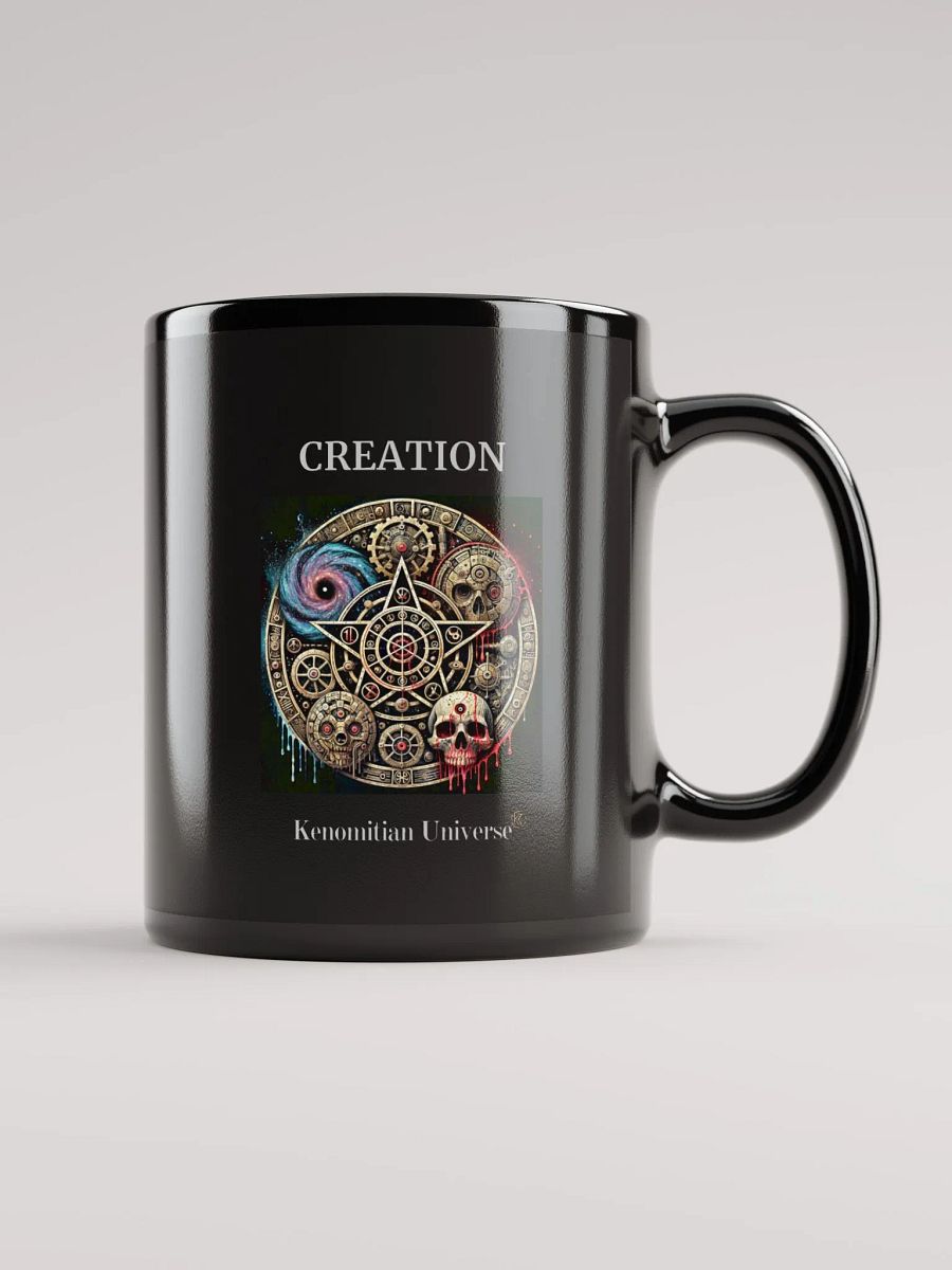 Creation | Black Glossy Mug product image (3)
