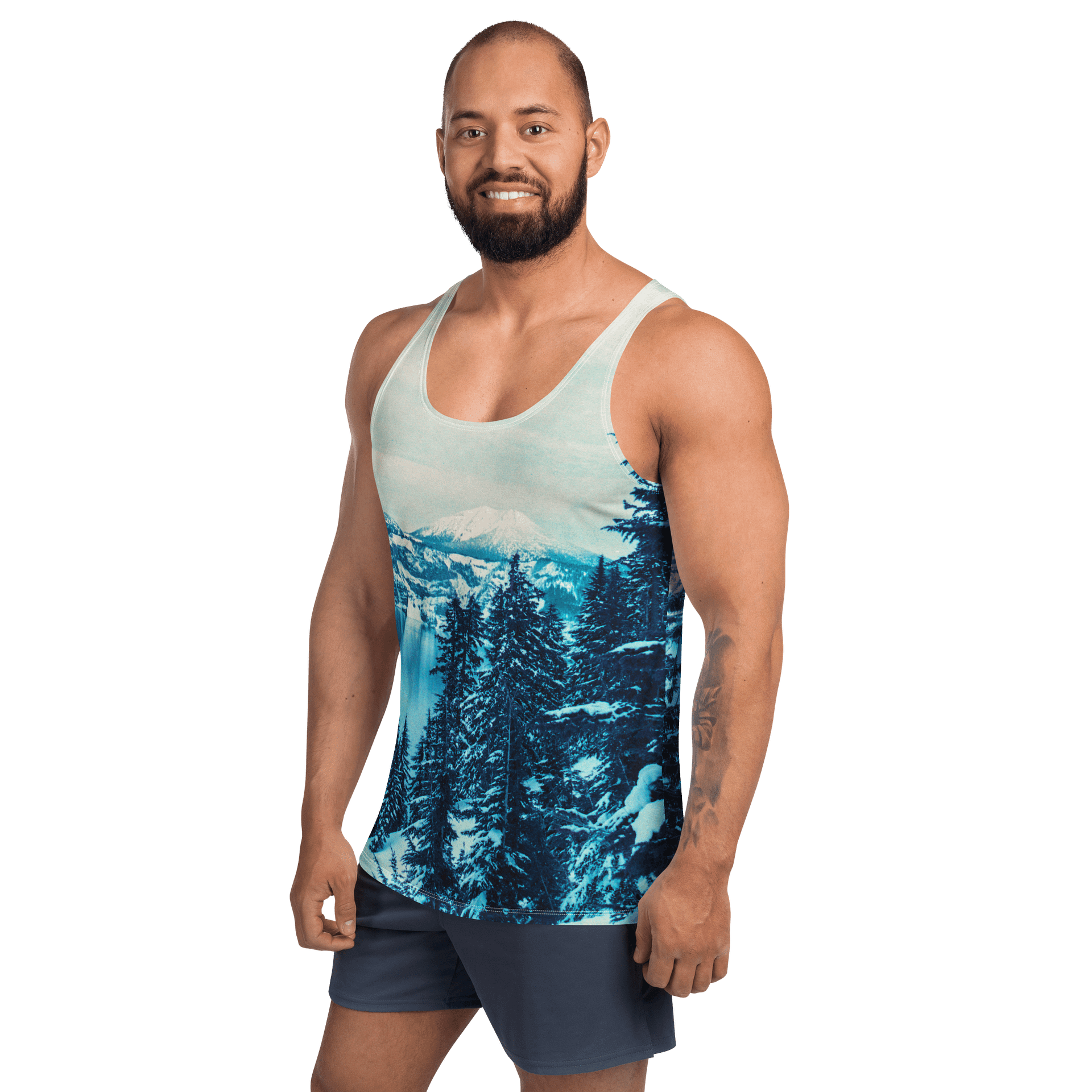 Crater Lake Lomopurple Men's Tank Top product image (2)