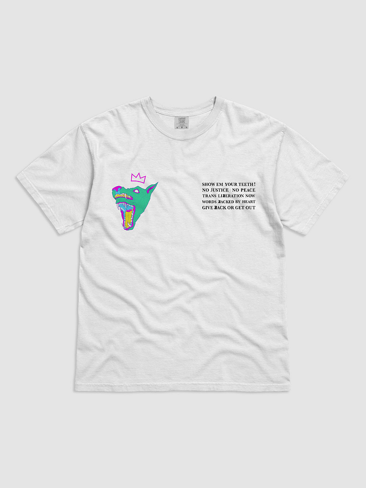 Pride shirt white product image (1)