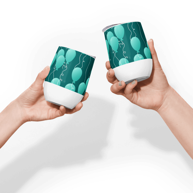 Party Time! Floating Balloon Wine Tumbler product image (9)