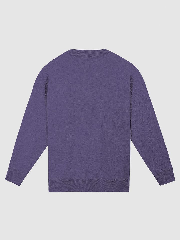 HABITUAL INSTIGATOR (purple and sand) knitwear crewneck product image (6)