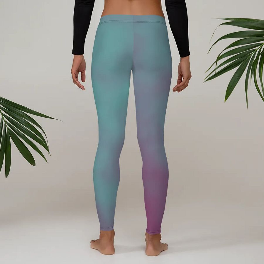 Branded Cloudy leggings Purple/Blue product image (4)