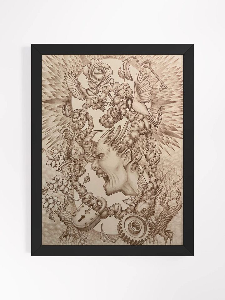 Psychotic Break Framed Poster product image (1)