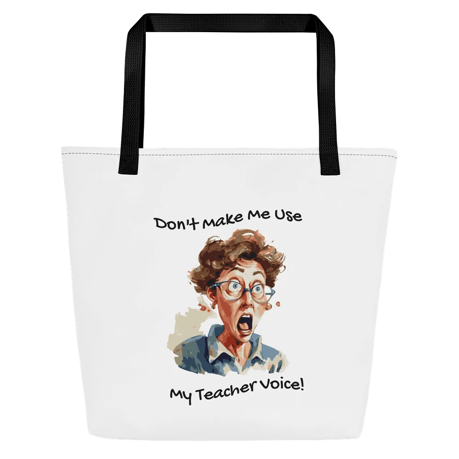 Teacher Voice Tote Bag product image (1)