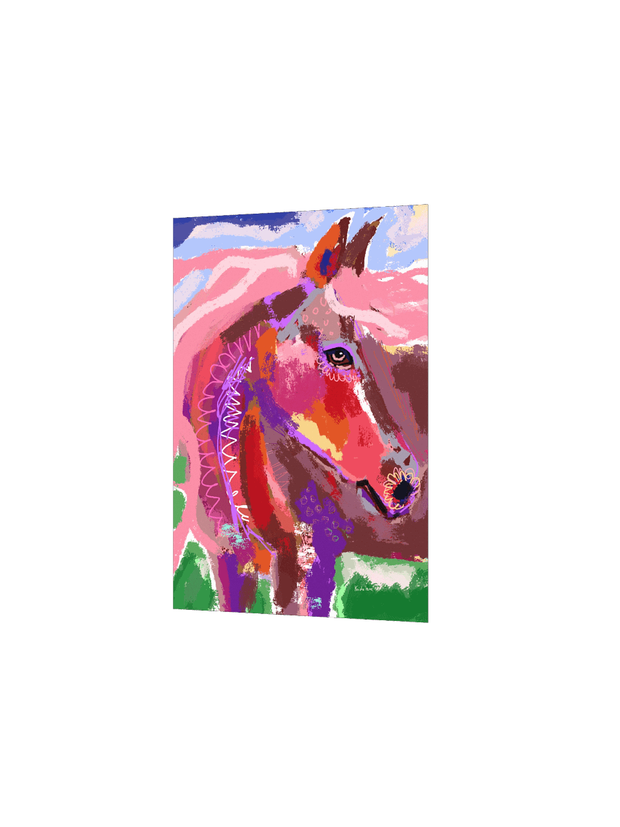 Patchwork Pony - Premium Art Poster product image (2)