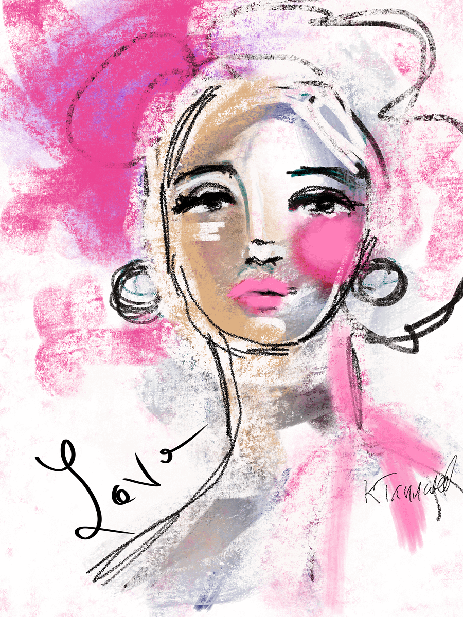 Love Yourself Painting - Printable / Digital Download product image (1)
