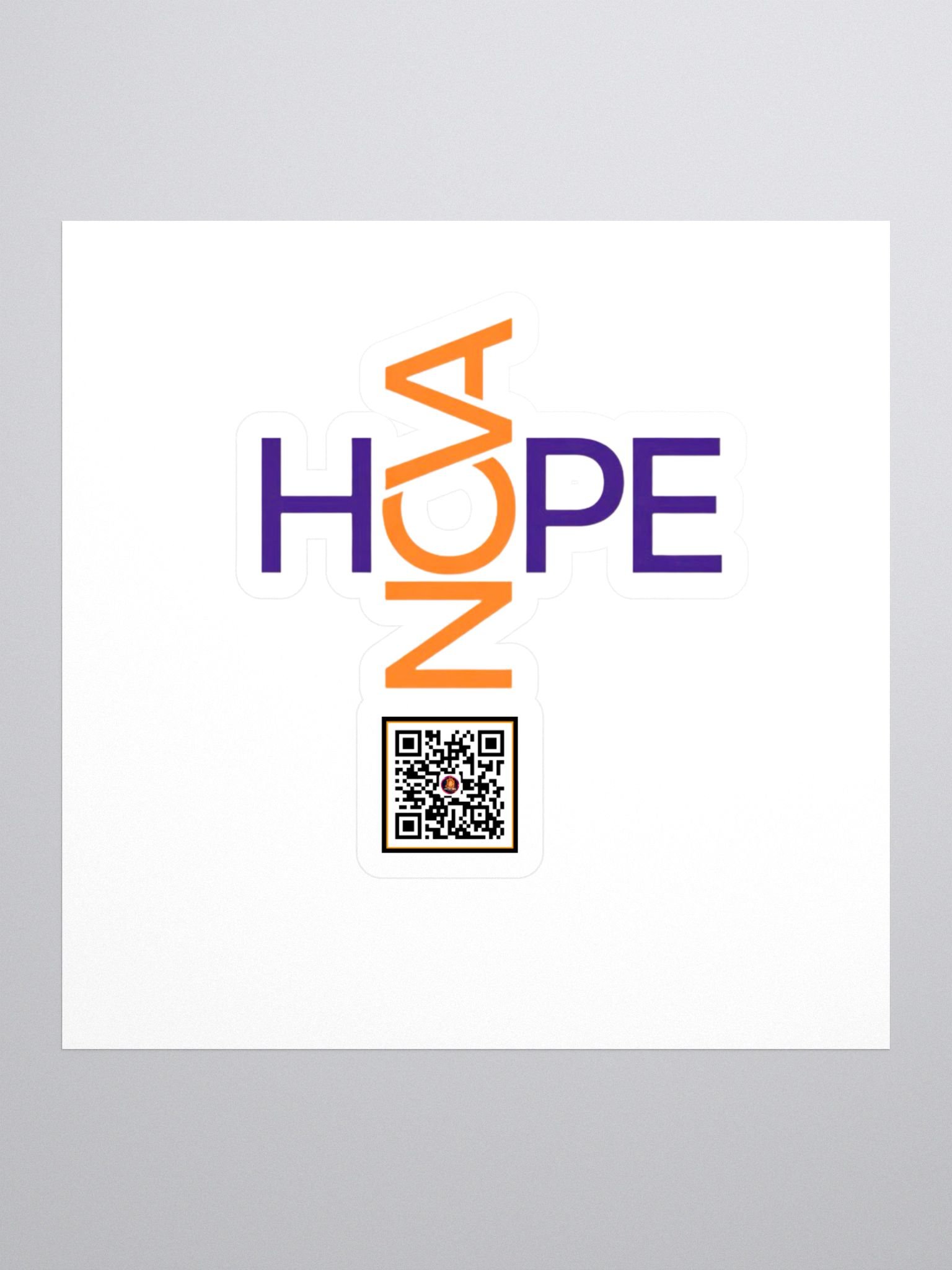 Nova Orange Pill Sticker product image (1)