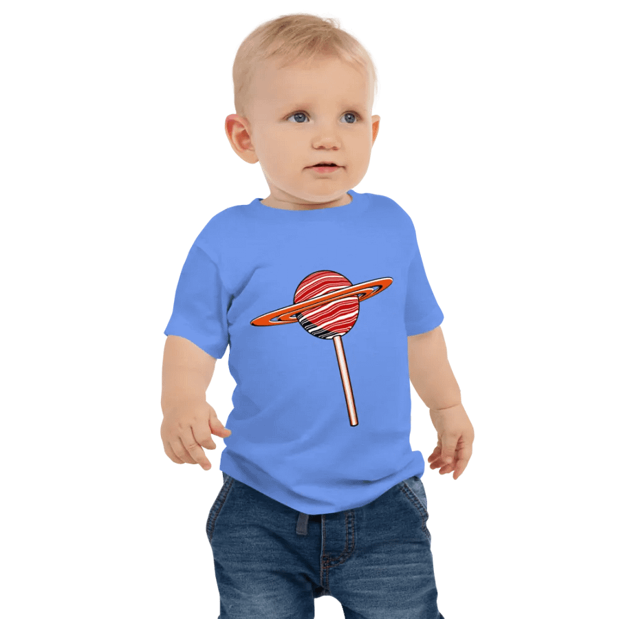 Saturn Planet Lollipop - Baby Sleeve Tee product image (3)