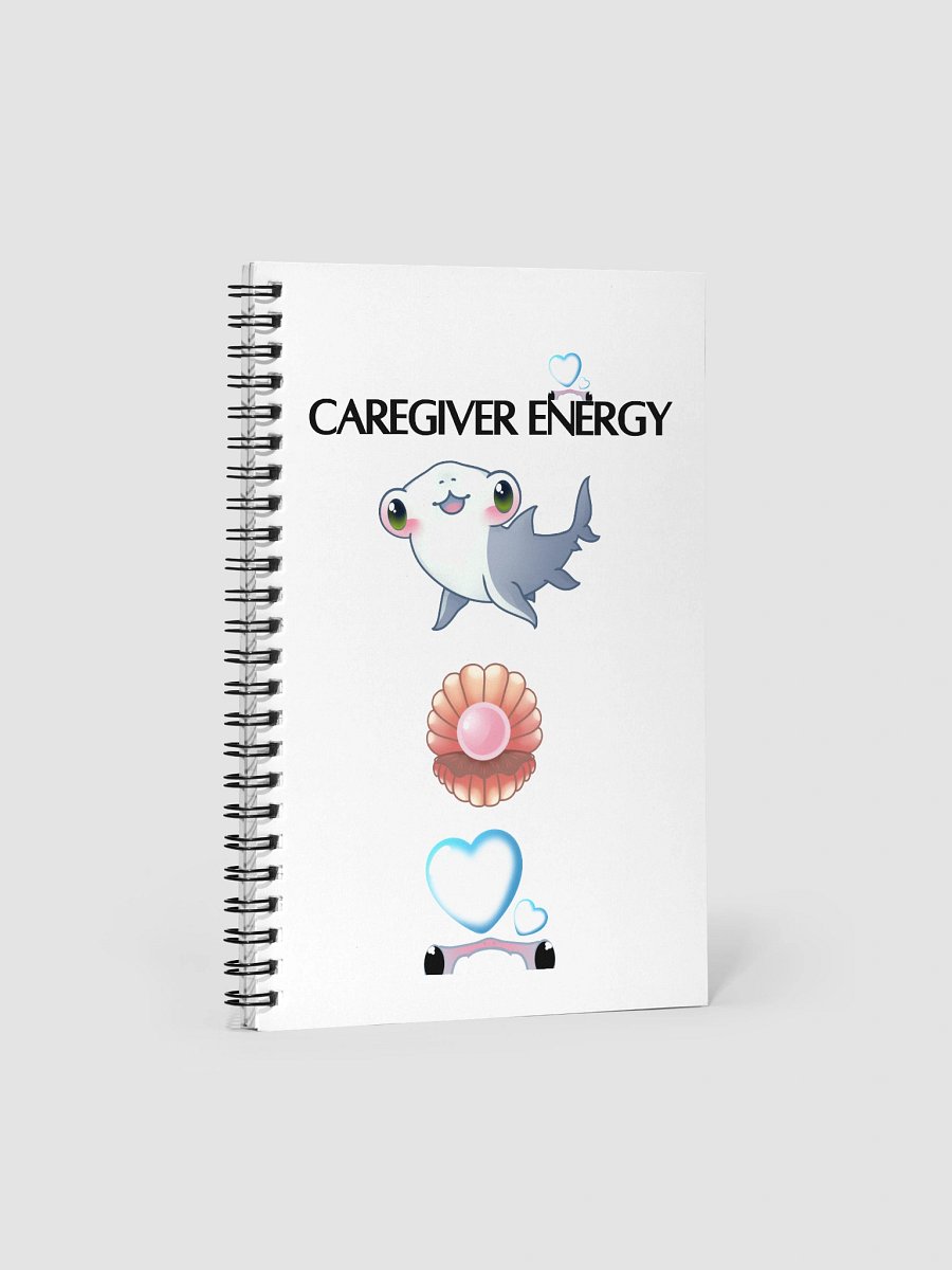 Caregiver Energy w/ Emotes Spiral Notebook product image (1)