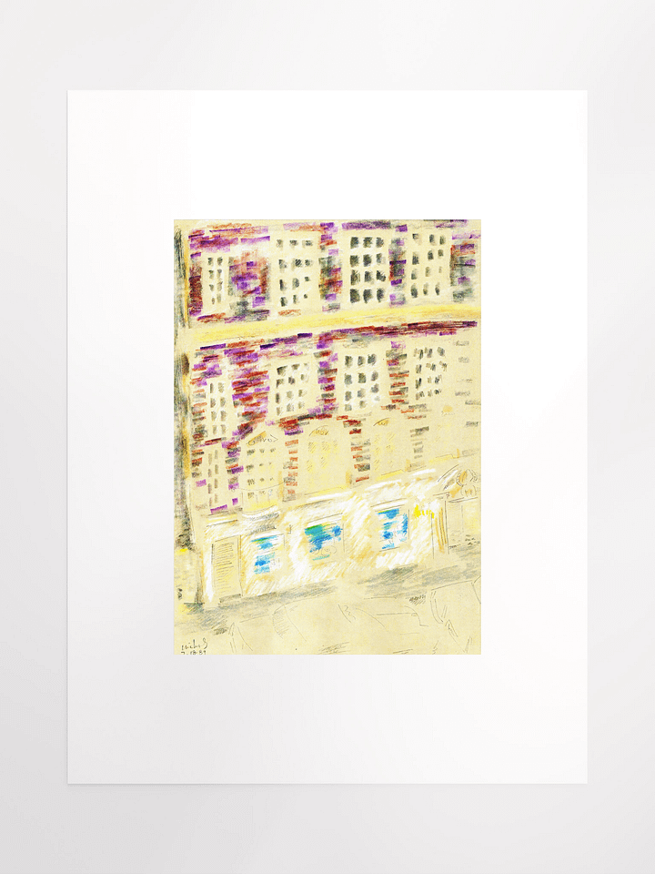 West 55th, Manhattan, NY 07.18.89 print product image (2)