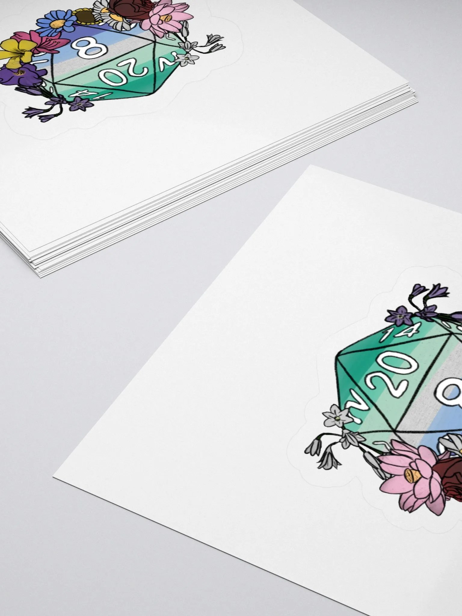 DnD Inspired Pride - Sticker - Gay product image (4)