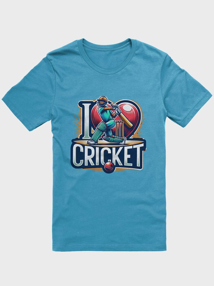 I Love Cricket T-Shirt - Trendy Clothing for Cricket Fans product image (71)