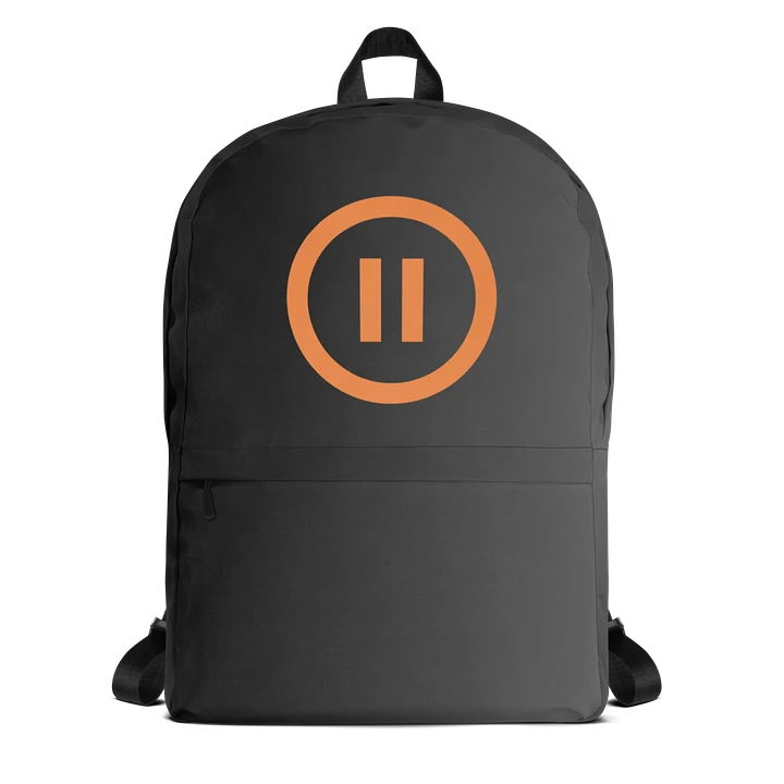 Pause AI Backpack (Black/Grey Gradient) product image (1)