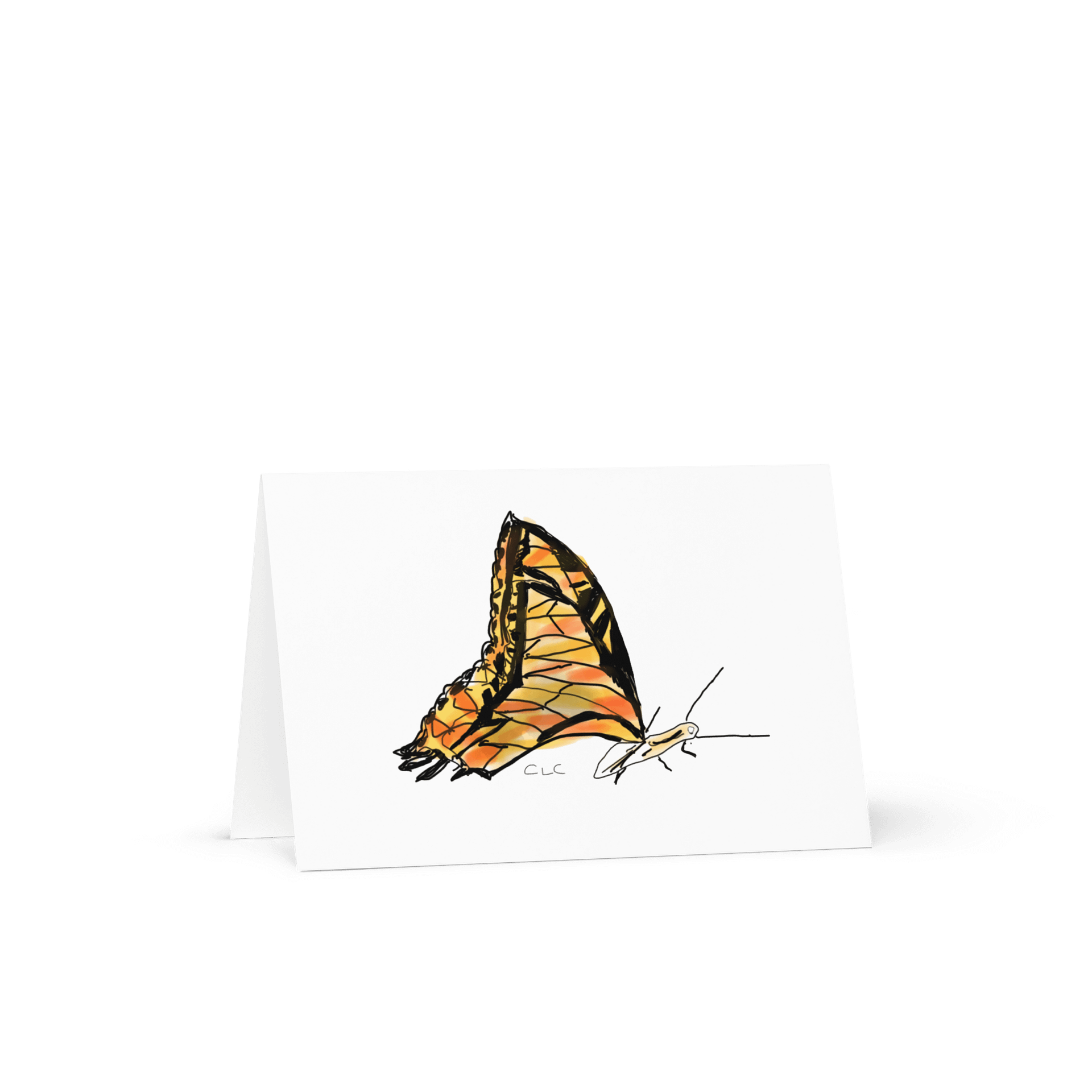 Vibrant Butterfly Dreams Greeting Card product image (1)