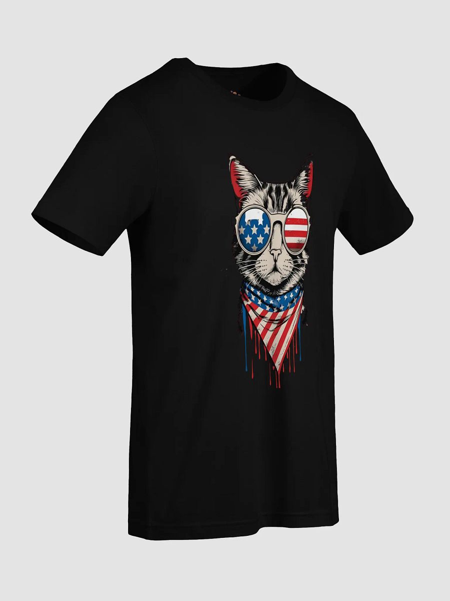 Patriotic Feline Sunglasses Tee product image (74)