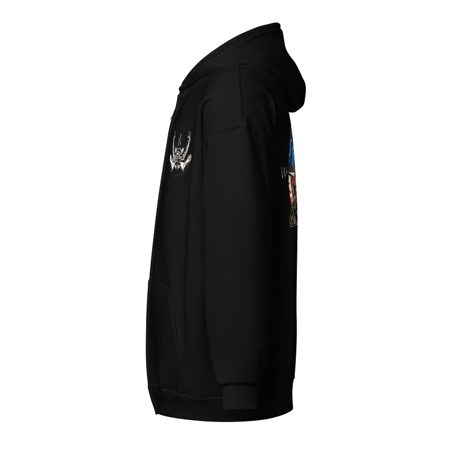 Compass Rose Pacific Falcon Flage Zip Hoodie product image (3)
