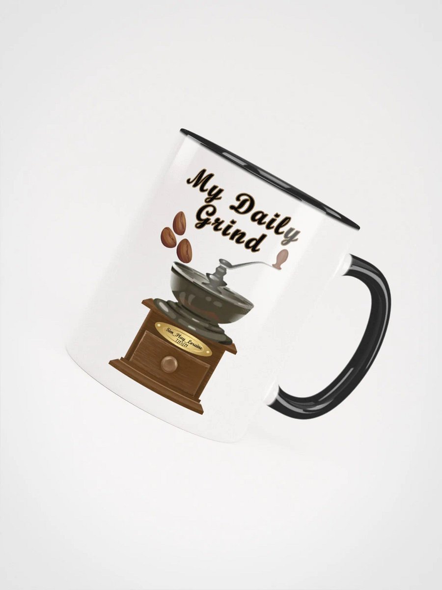 Limited Time B&W Coffee Mug Loraine's Coffee House Twitch Established Date product image (4)