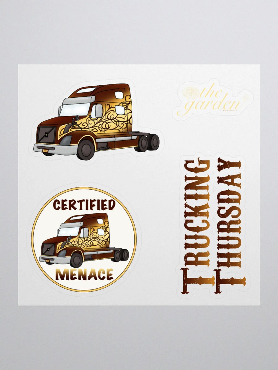Trucking Themed Stickers product image (1)