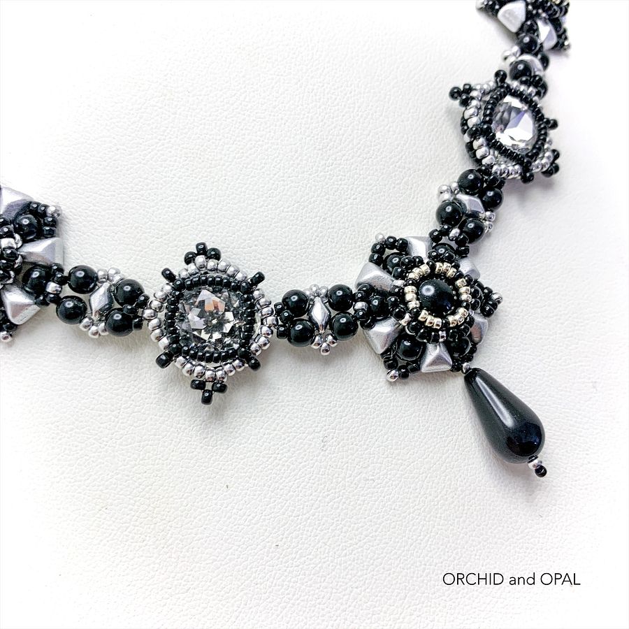 Digital Pattern - Renaissance Fair Vexolo and Crystal Necklace product image (6)