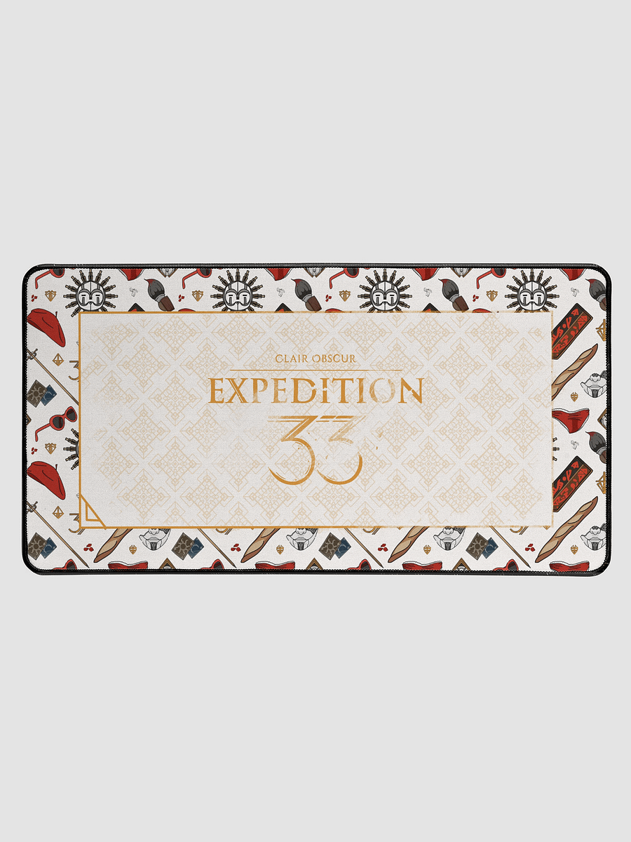 Expedition 33 White Desk Mat product image (1)