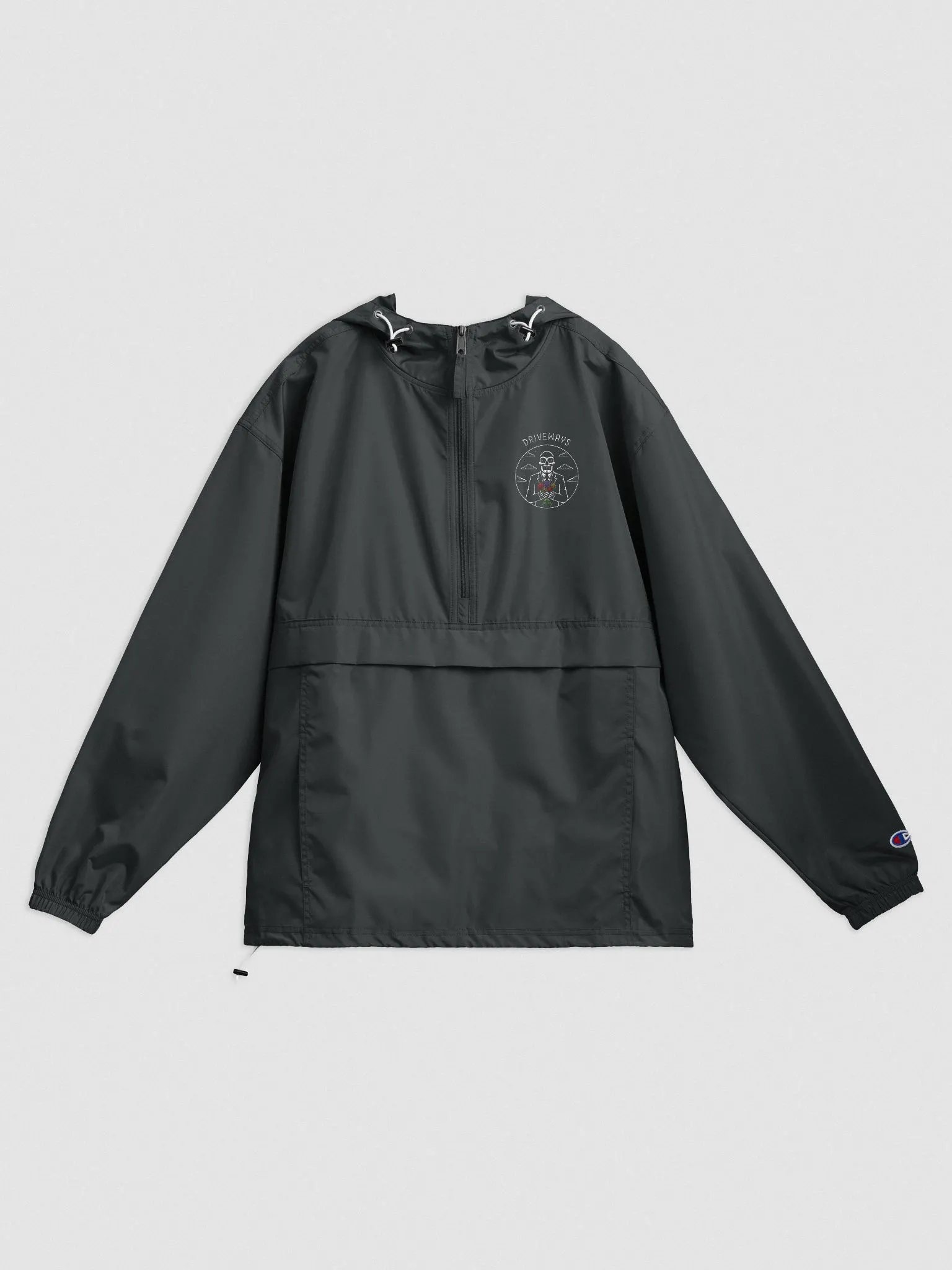 Skulls and Flowers Packable Jacket product image (1)
