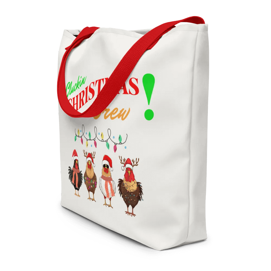 Chicken Christmas Crew Tote product image (6)