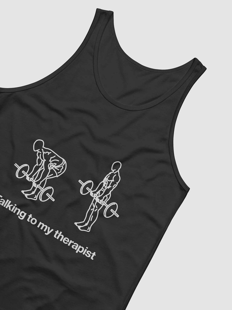 talking to my therapist tanktop - 100% cotton product image (4)