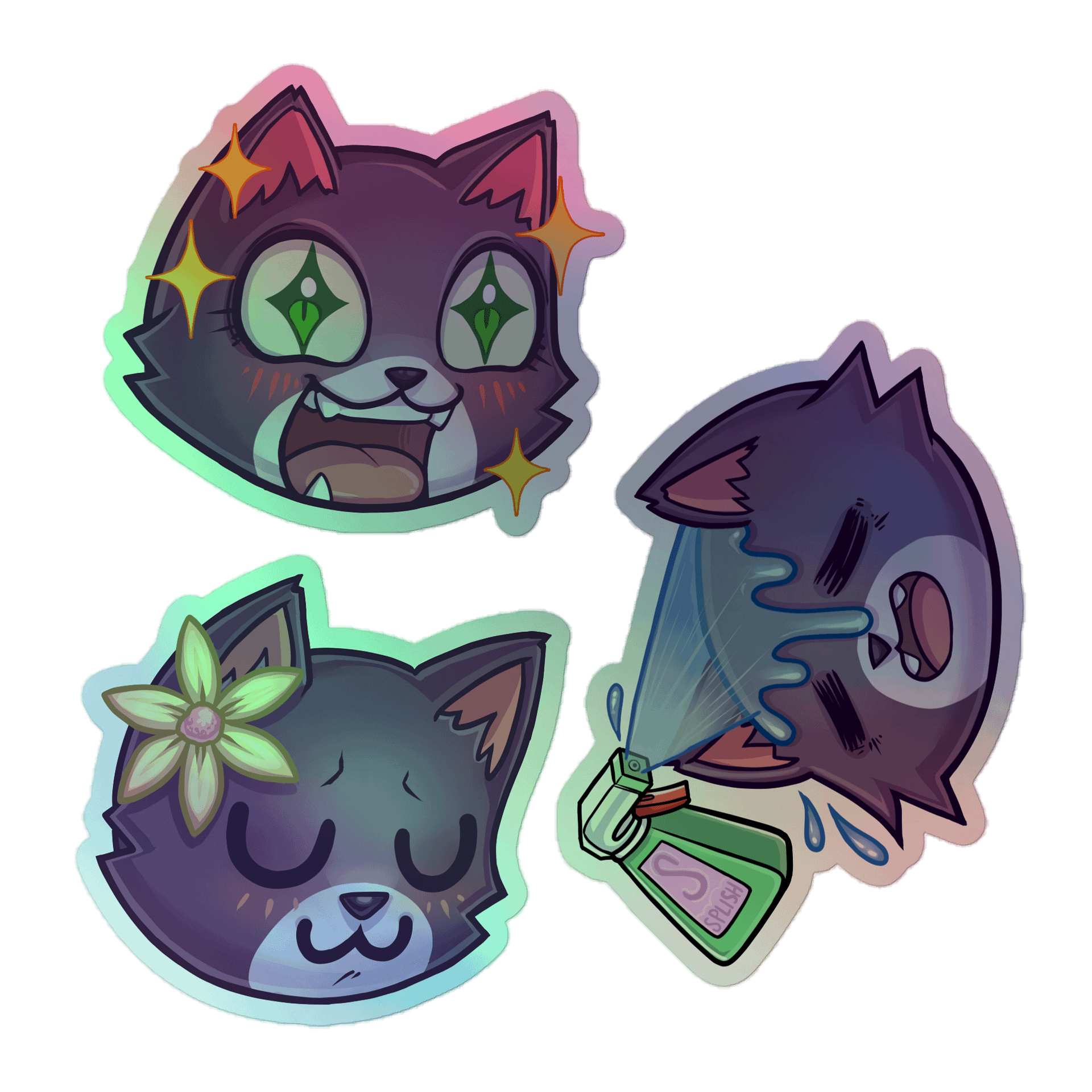 Salem Cat Sticker Sheet 02 product image (1)