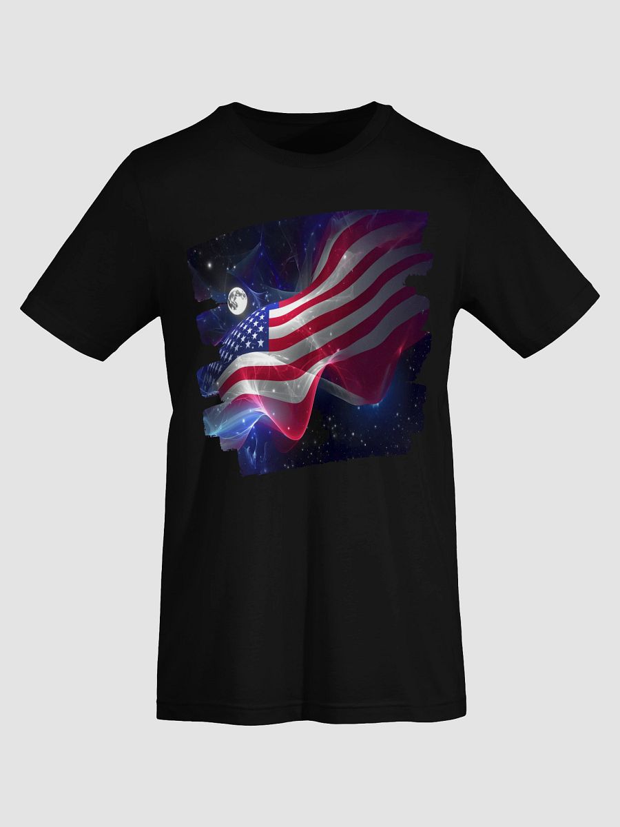 Flying High American Flag Supersoft T-Shirt product image (7)