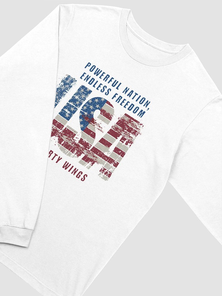 Mighty USA Long Sleeve T-Shirt product image (2)