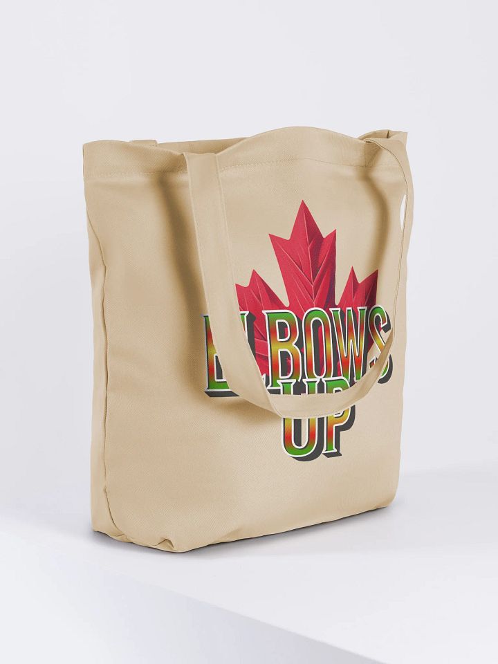 Elbows Up Maple Leaf Gradient Eco Tote product image (1)