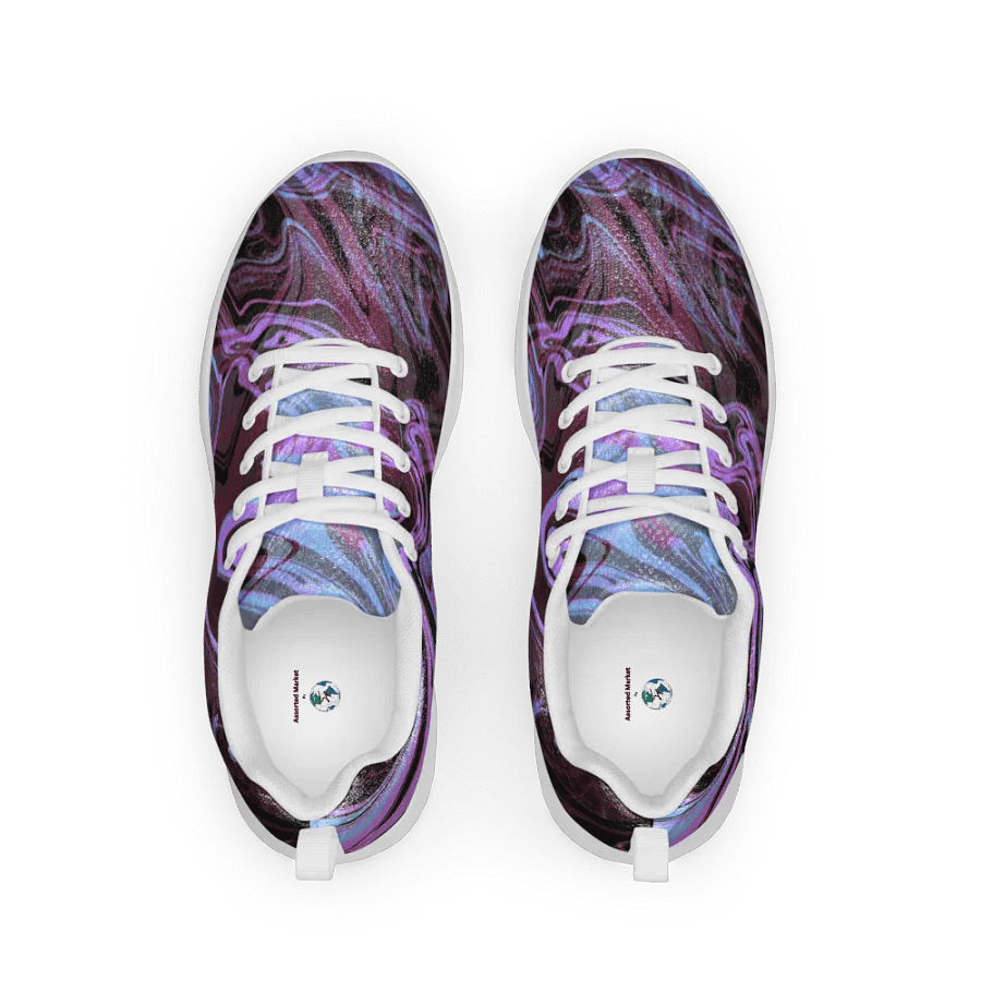 Psychedelic Swirl Women's Athletic Sneakers product image (3)