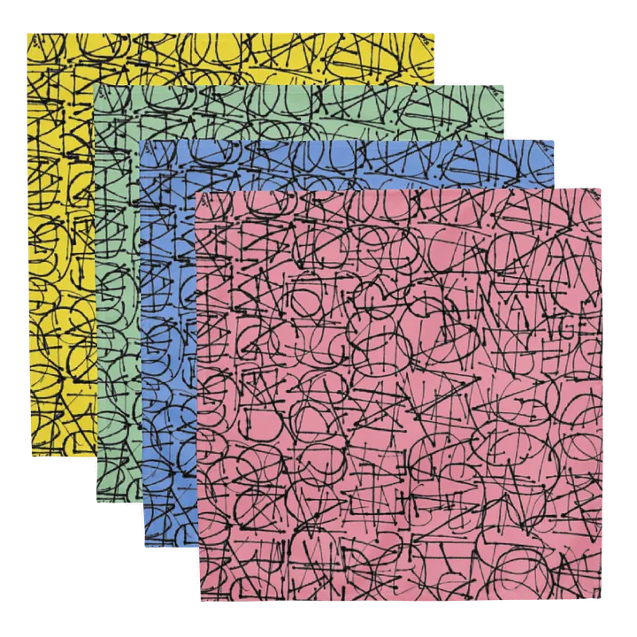 No Rockin' Angel Napkins (in colors) product image (1)
