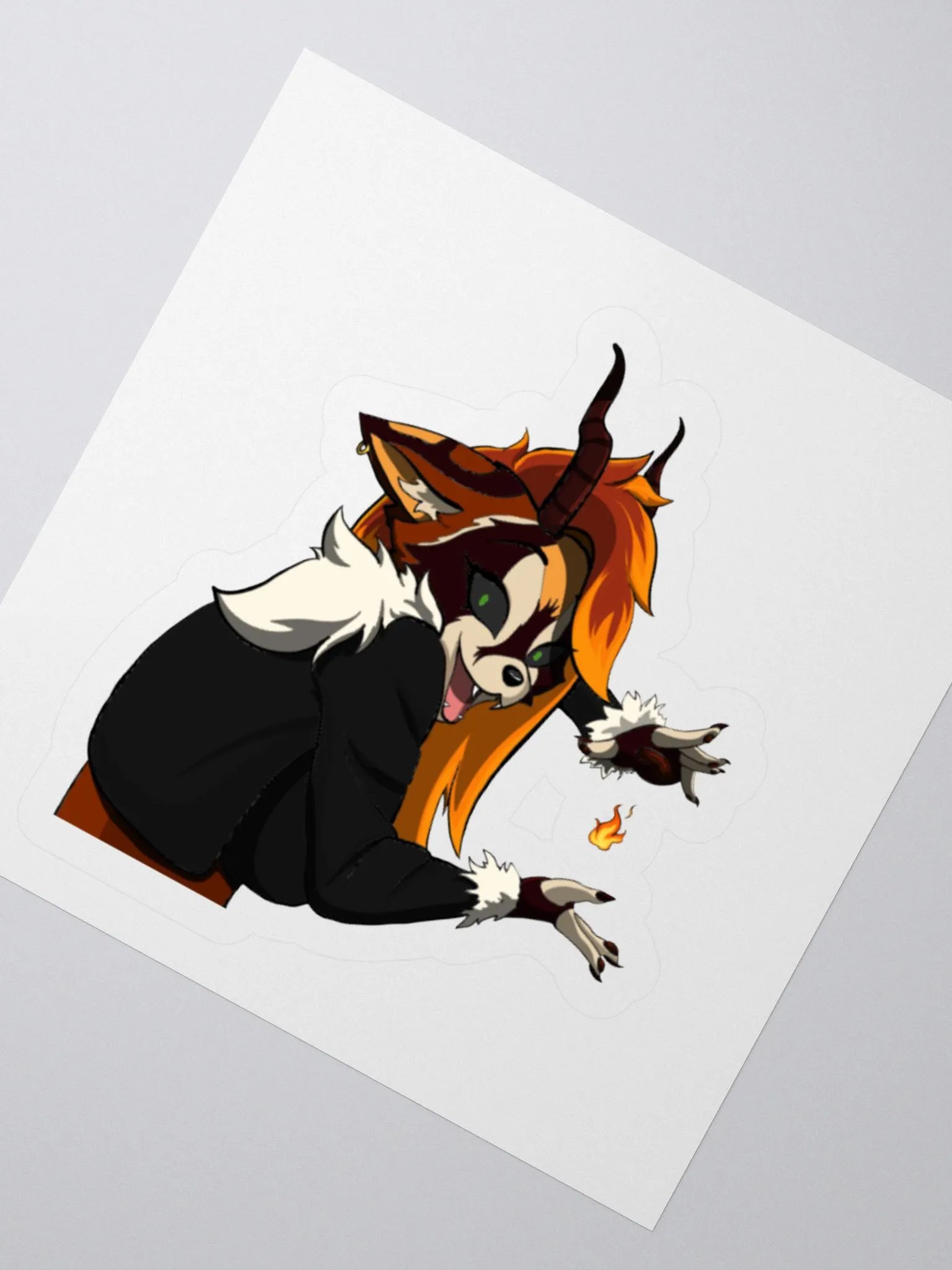 Lulu's ATLA Fire Trick Sticker product image (6)