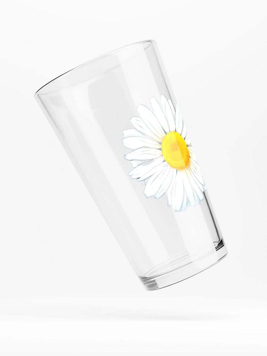 daisy pint glass product image (4)