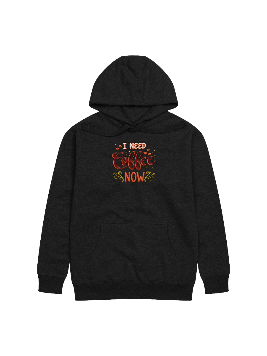 Starry Coffee Craving Embroidered Unisex Premium Hoodie product image (1)