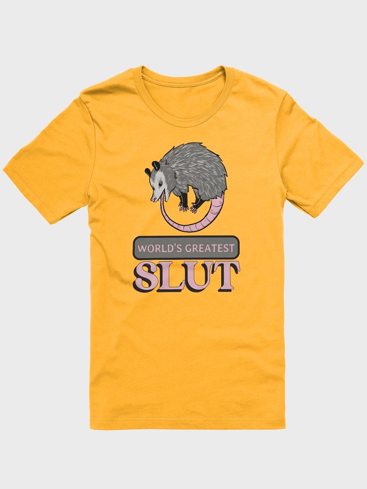 World's greatest possum supersoft t-shirt product image (21)