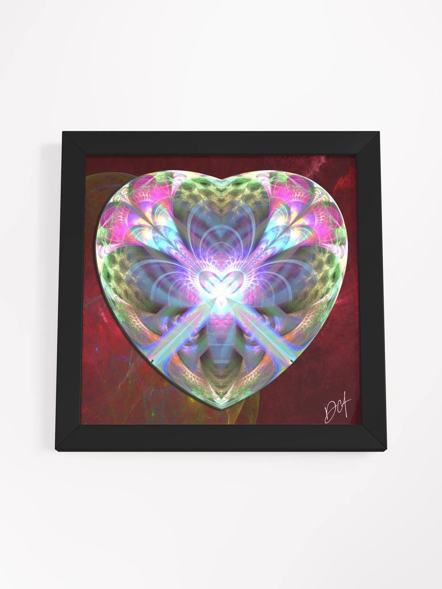 Bright Heart - Framed Matte Poster product image (4)