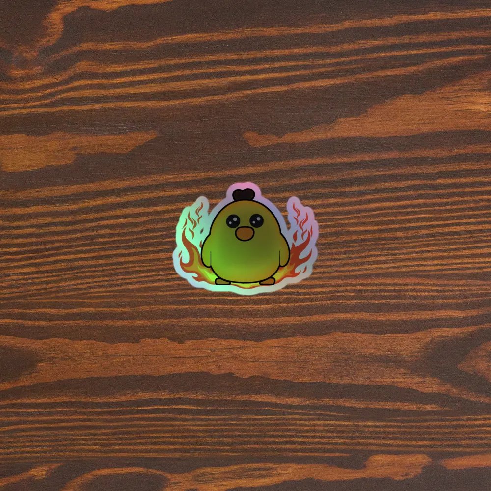 Evil Duck Holo Sticker product image (3)