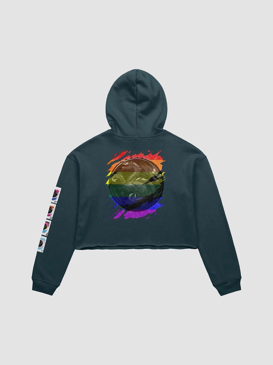 the women's kunai crop top hoodie product image (11)