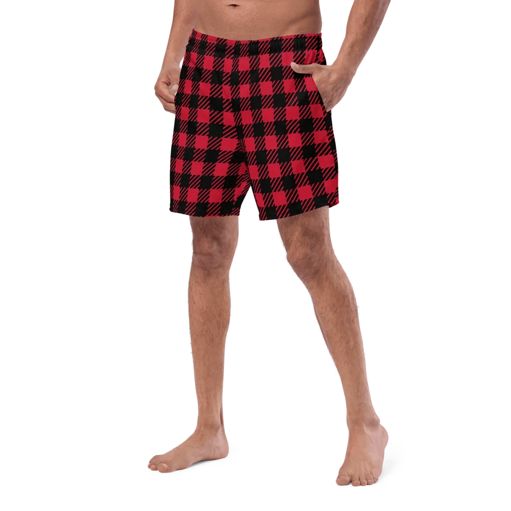Plaid Paradise Swim Shorts product image (2)