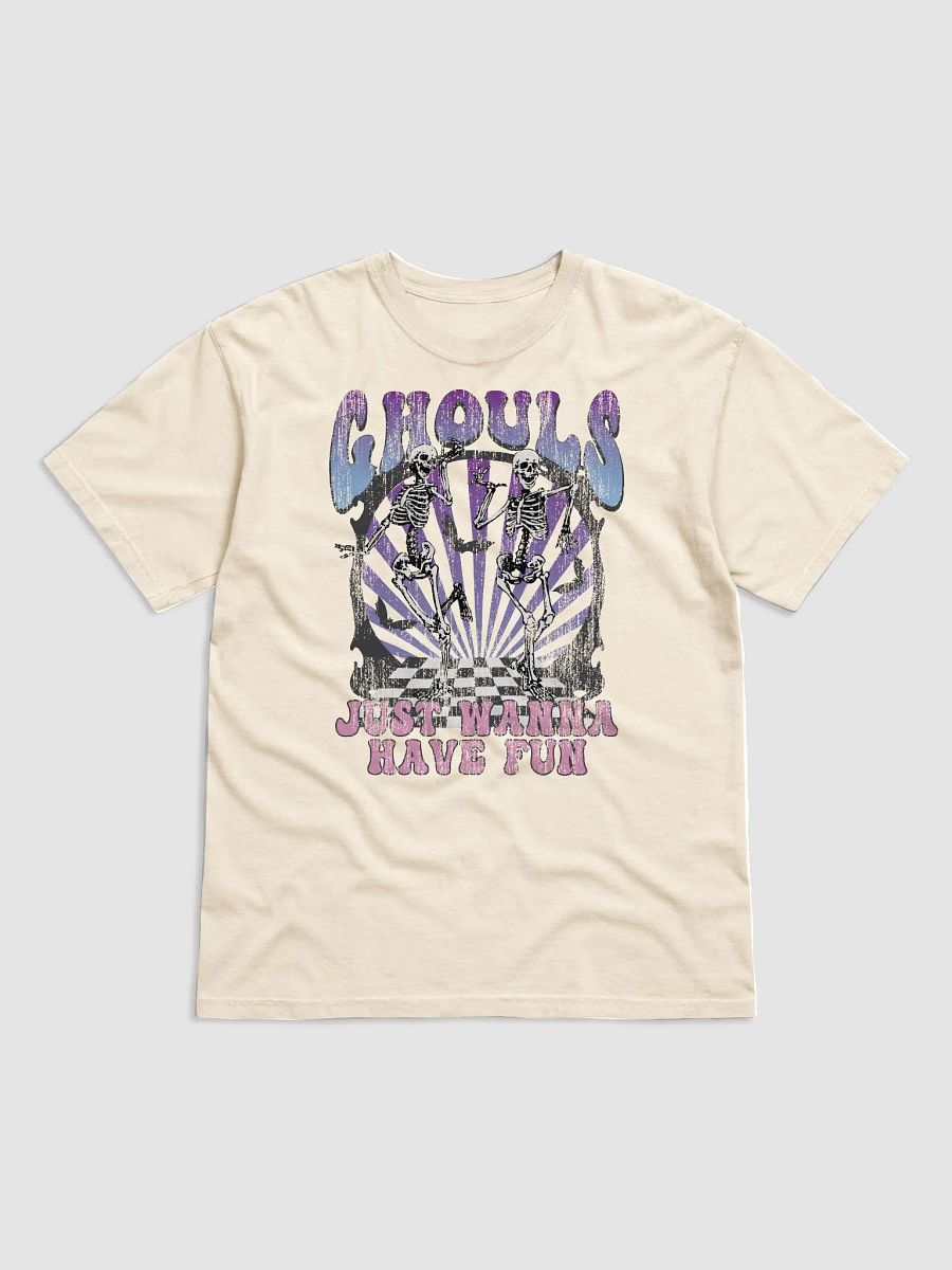 Ghouls Just Wanna Have Fun T-Shirt | Funny Dancing Skeletons for Fall and Halloween product image (13)