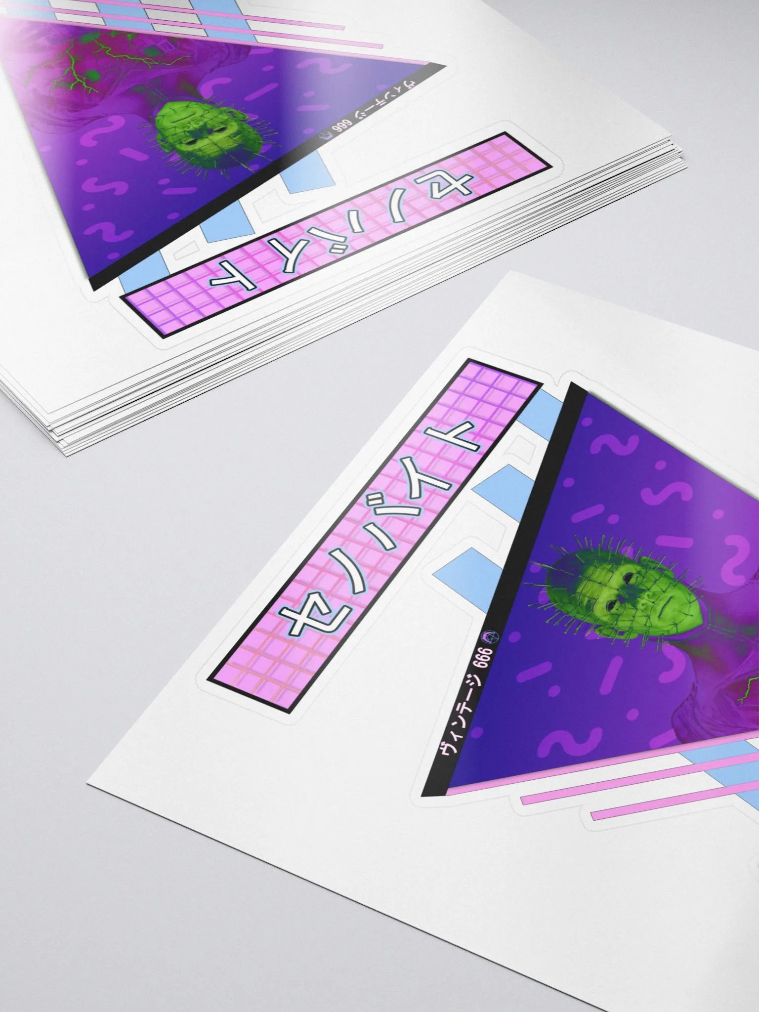 Satanic-Wave Cenobite Sticker product image (5)