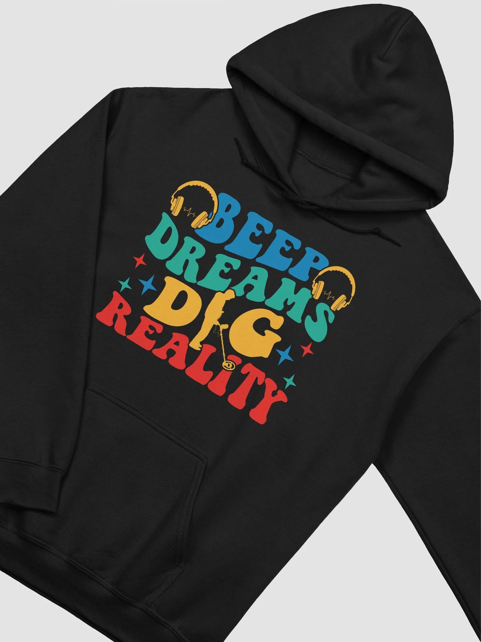 Beep Dreams Dig Reality Unisex Hoodie product image (13)