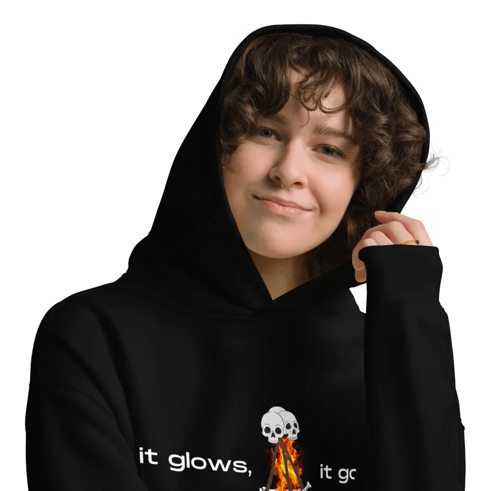 If it glows, it goes | Printed Hoodie product image (9)
