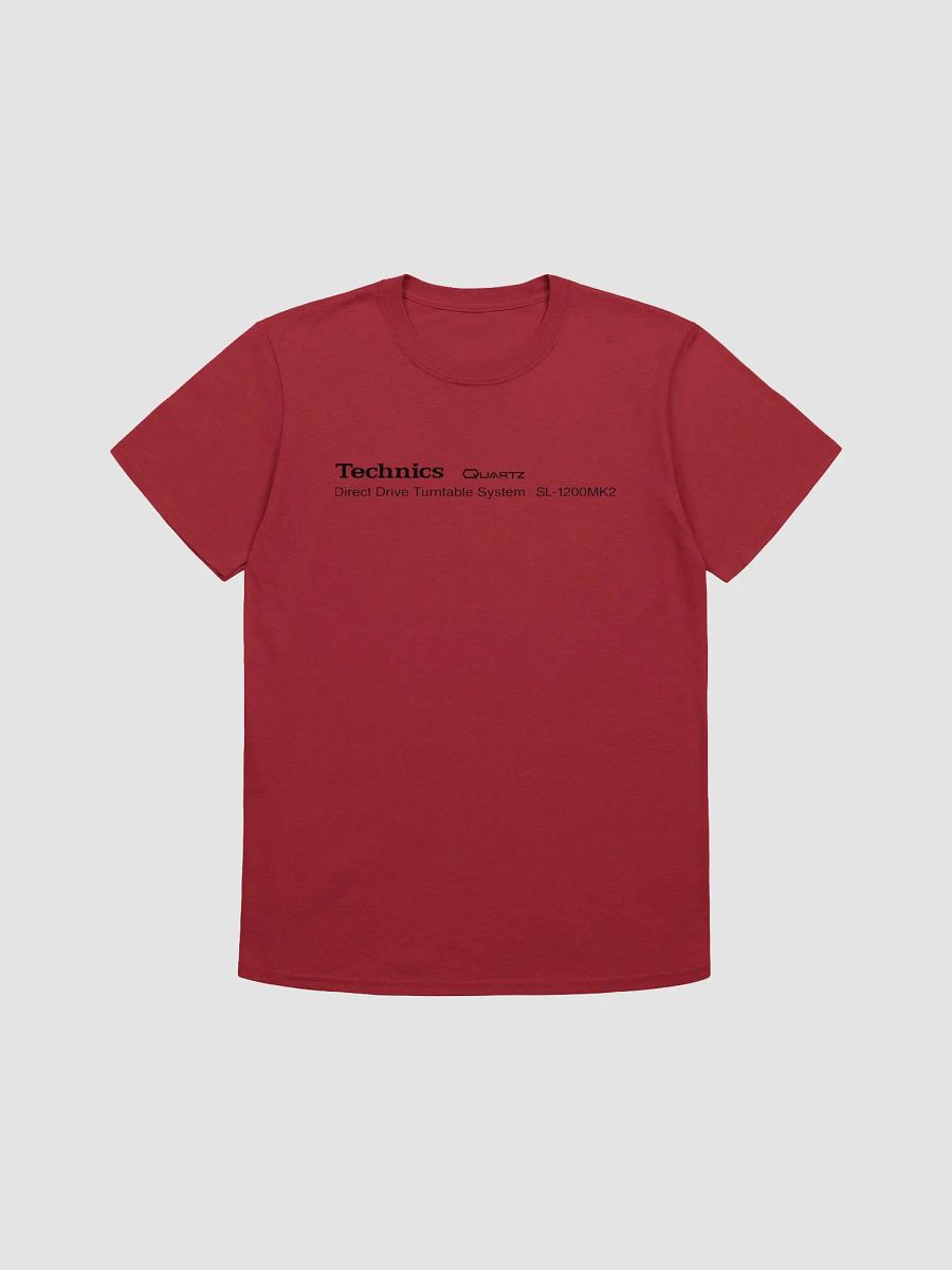 Technics 1200 Quartz Label Tee product image (1)