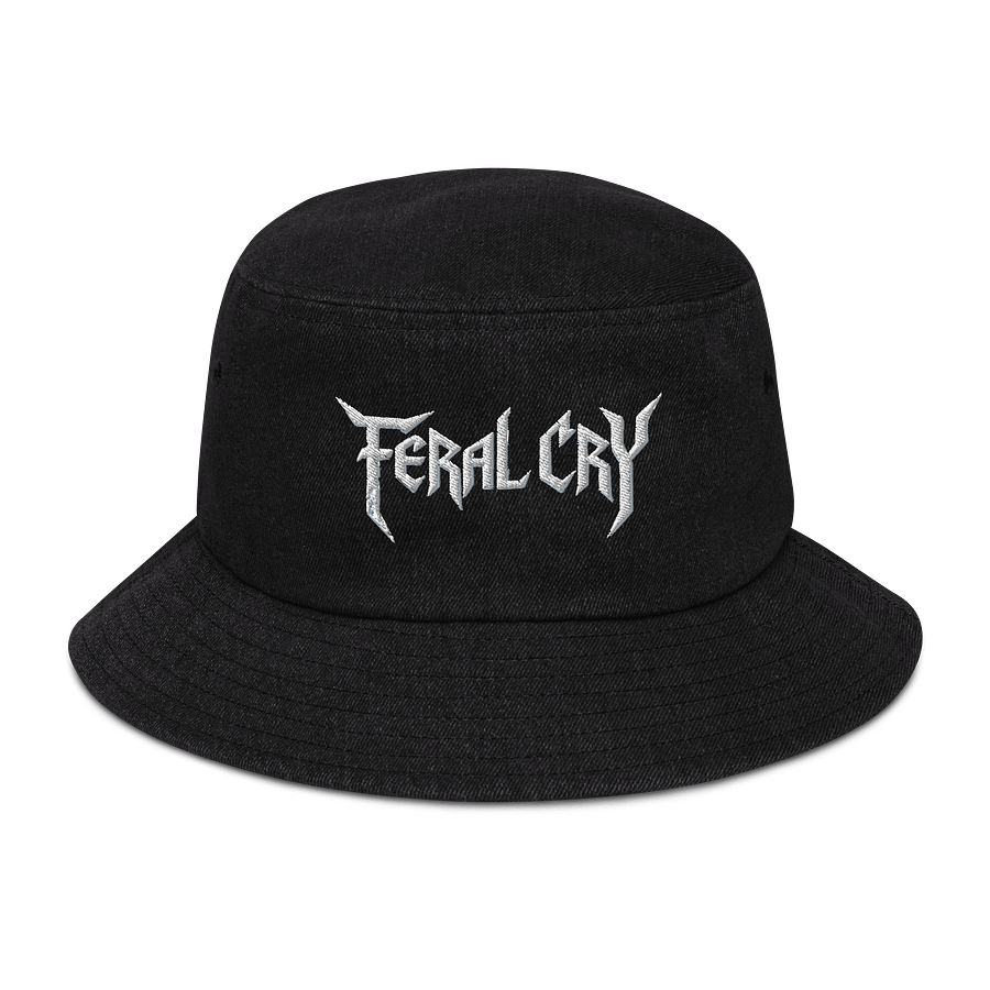 Feral Cry Denim Bucket Hat product image (1)