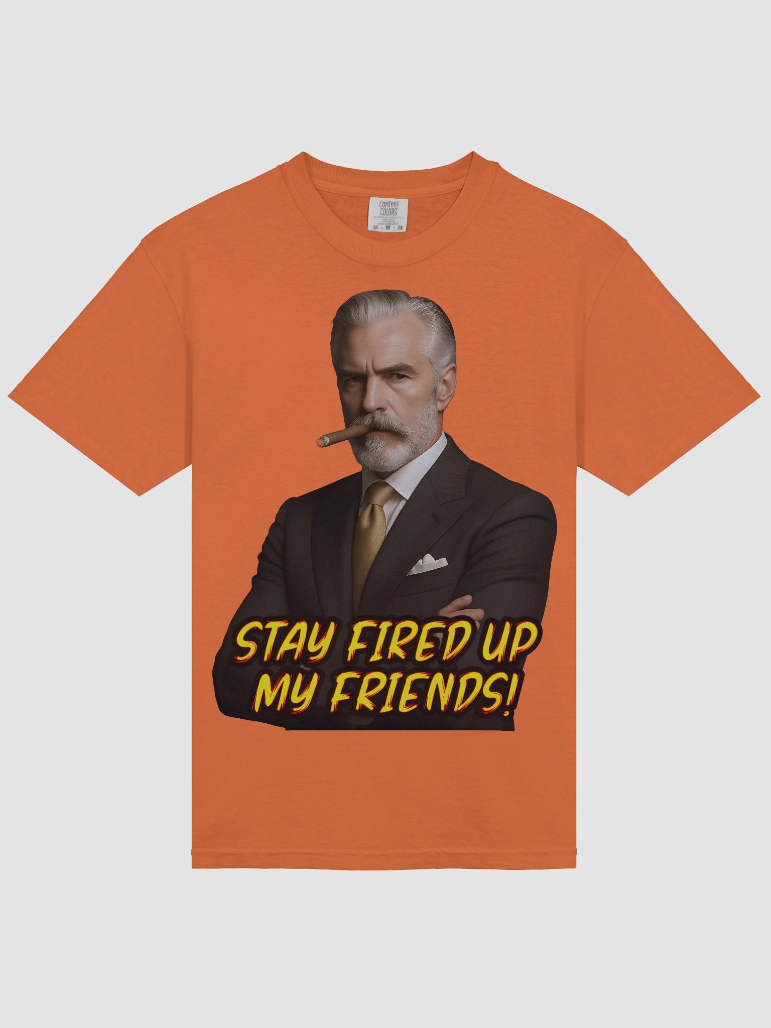 FIRED UP! Dynamic Flame Design T-Shirt product image (4)